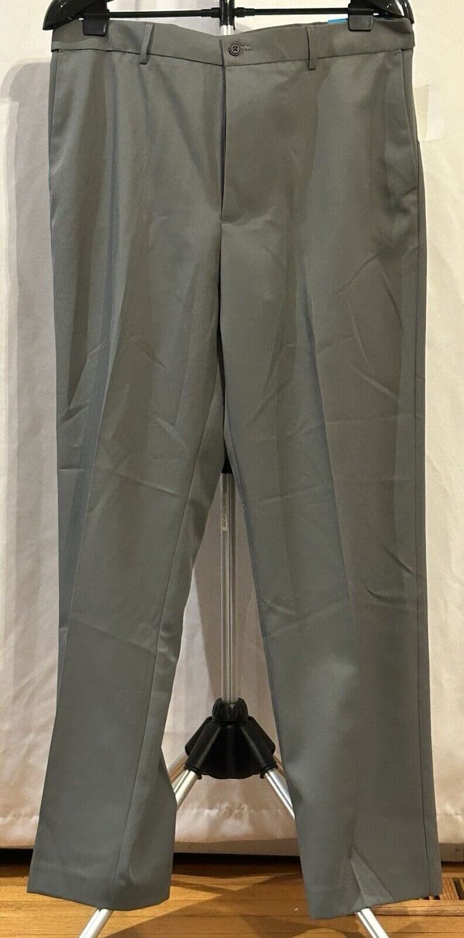 Grandslam Pants Men’s 36x32 Gray Performance Golf Trousers